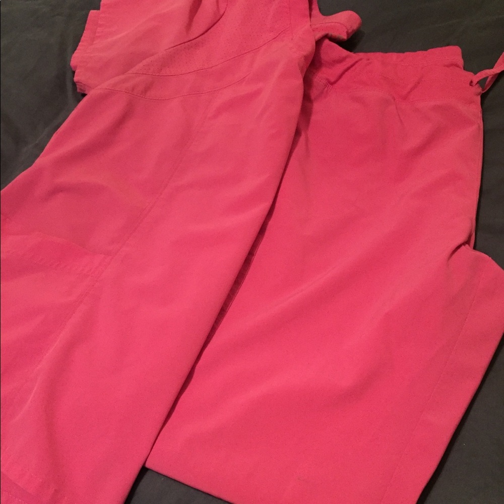 Pink Scrub Set